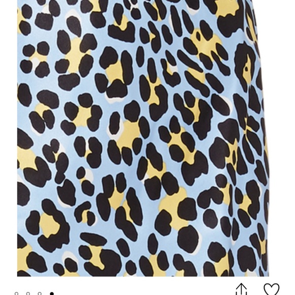 OLIVIA VON HALLE SILK BIAS SKIRT S SIZE 1 - Picture 2 of 9